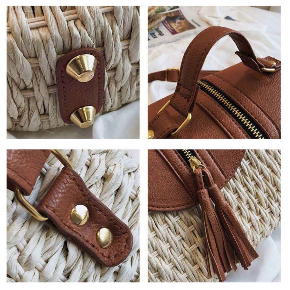 Amélie | Sac Raphia - Charme Breton