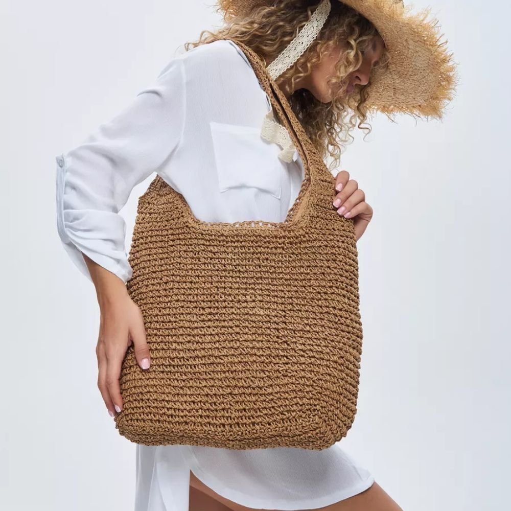 Yseult | Fourre - tout en paille - Charme Breton