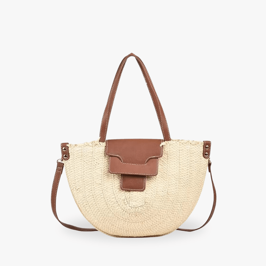 Sunny | Tote Bag en Paille - Charme Breton