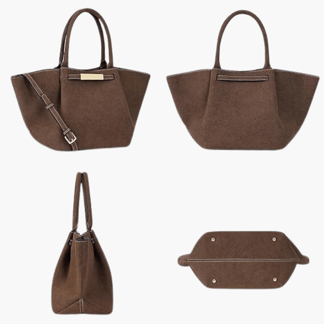 Andrea | Sac Suède Végan - Charme Breton