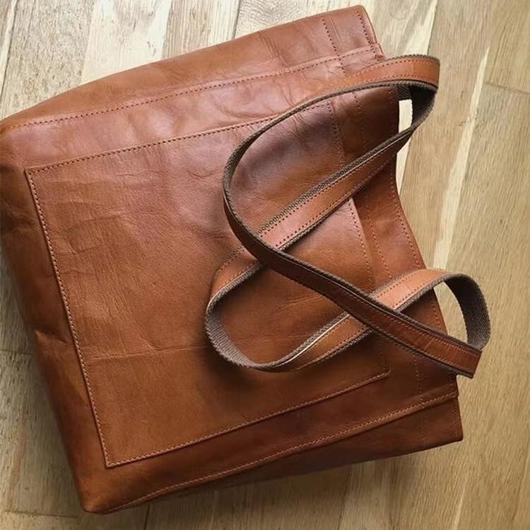 Héra | Sac Cuir Vieillis - Charme Breton