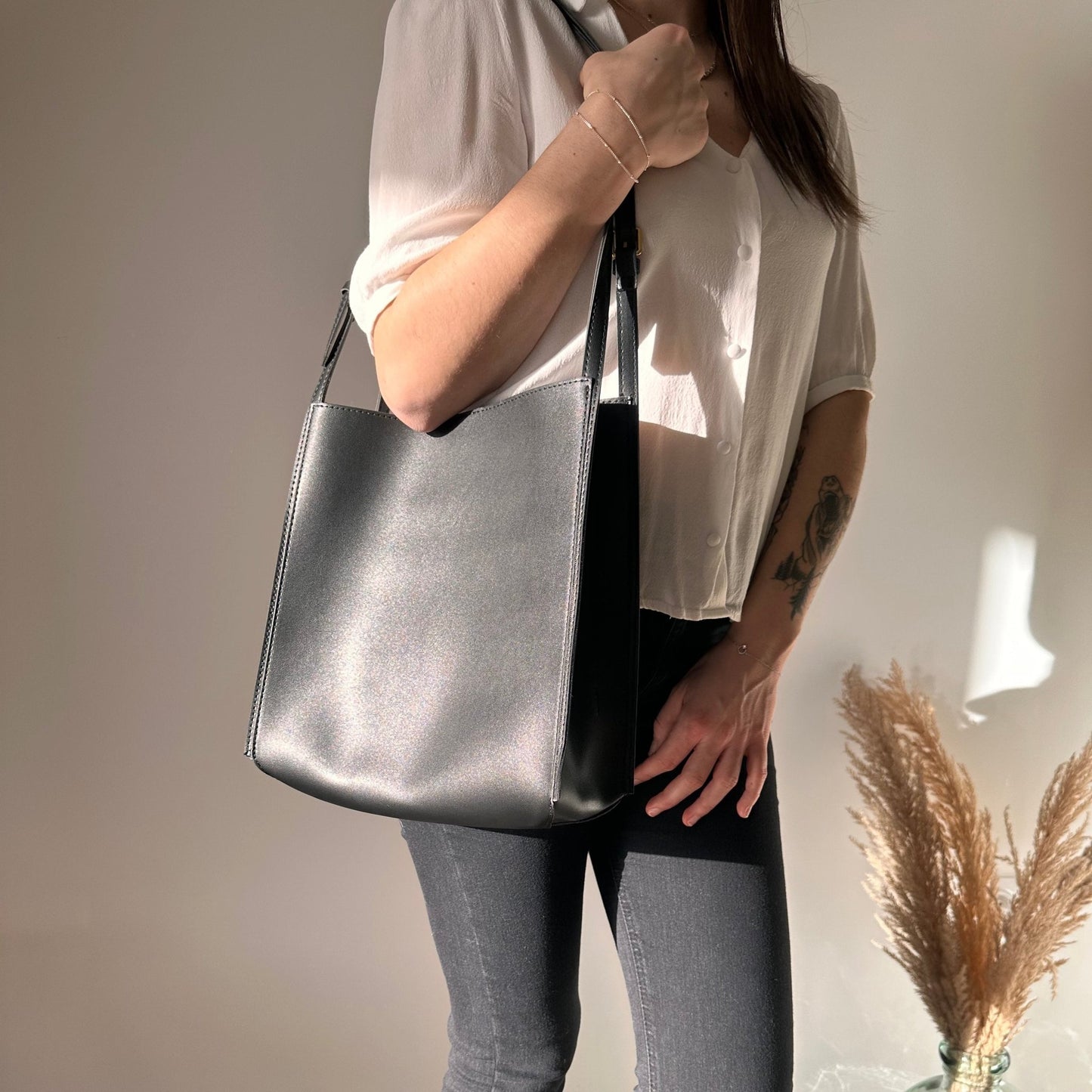 Samantha | Sac Cuir - Charme Breton