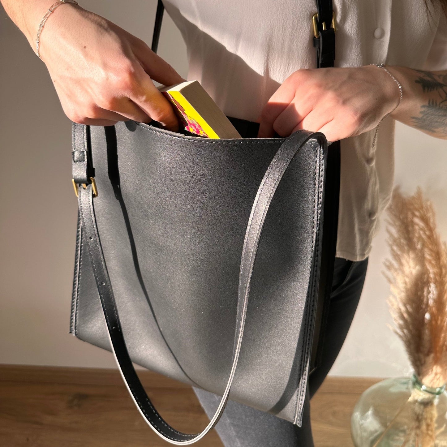 Samantha | Sac Cuir - Charme Breton