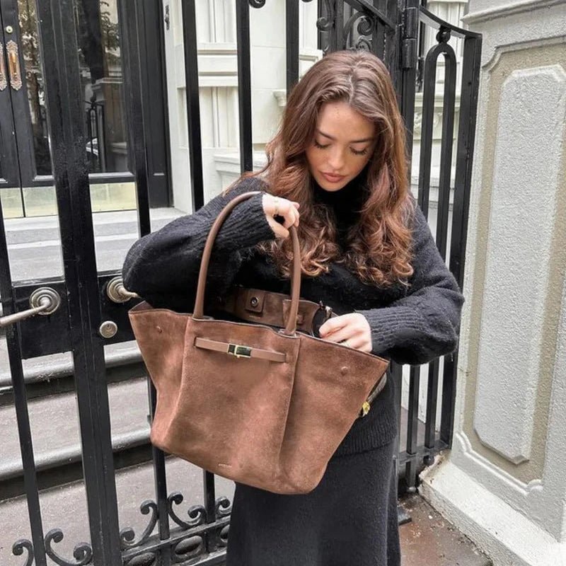 Andrea | Sac Suède Végan - Charme Breton