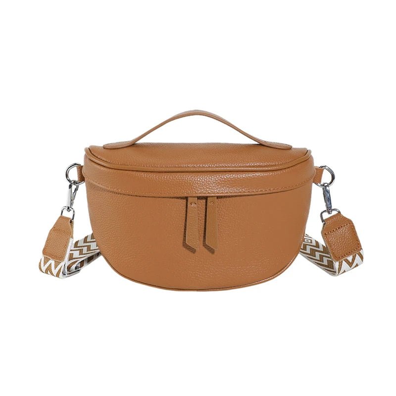 Chloé | Banane Cuir Véritable - Charme Breton