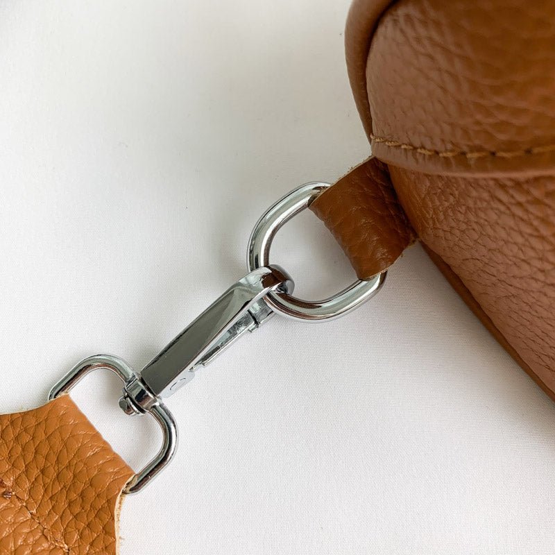 Chloé | Banane Cuir Véritable - Charme Breton