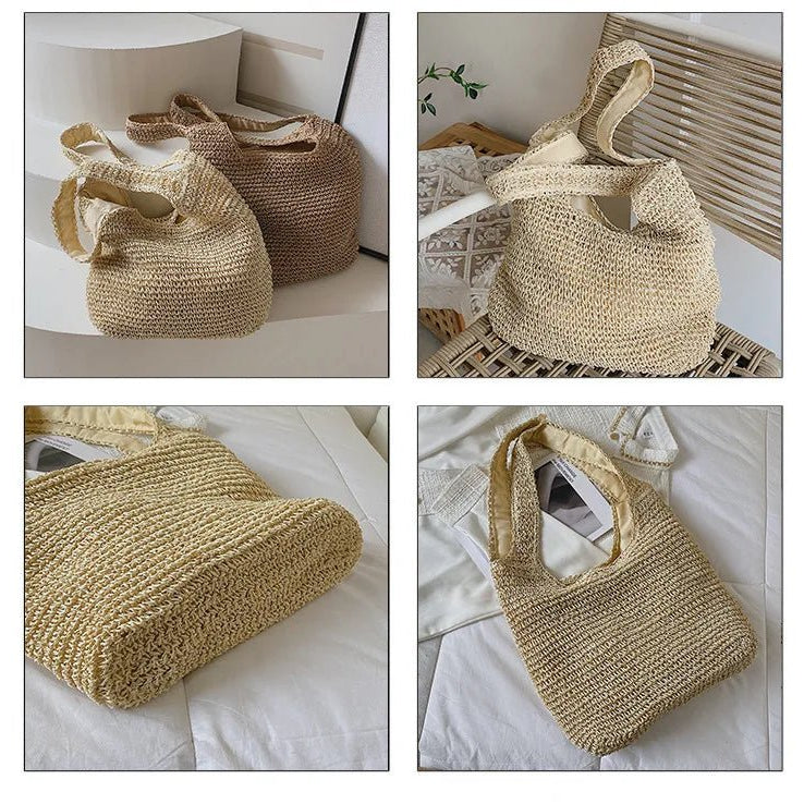 Yseult | Fourre - tout en paille - Charme Breton