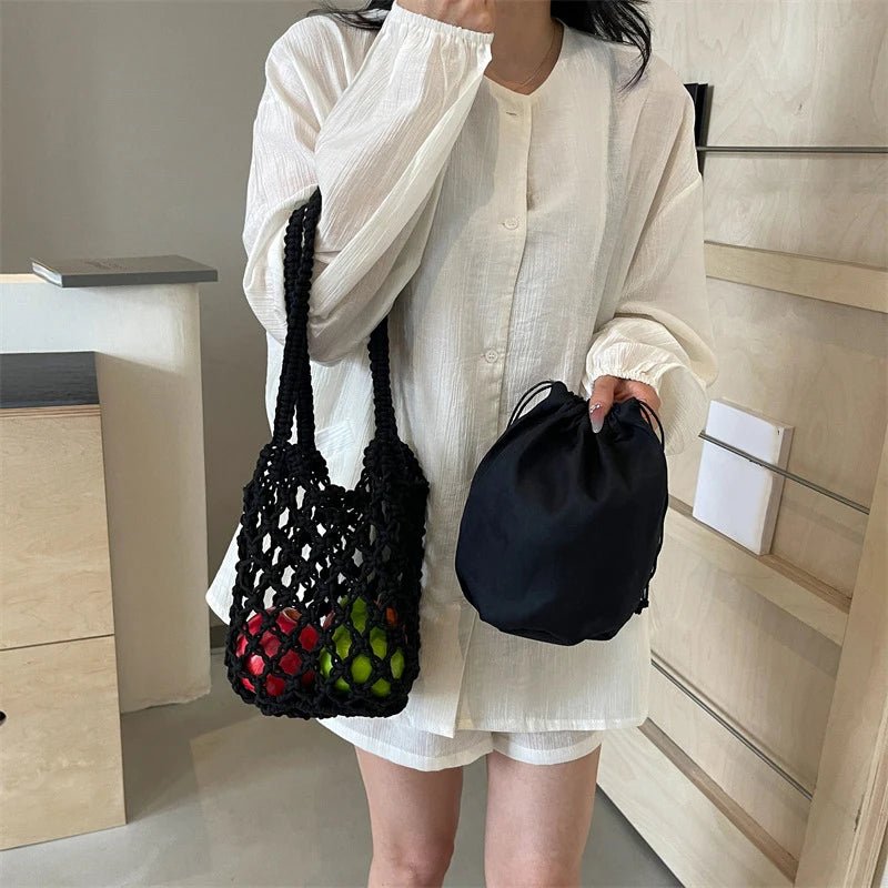 Maïwenn | Sac en macramé - Charme Breton
