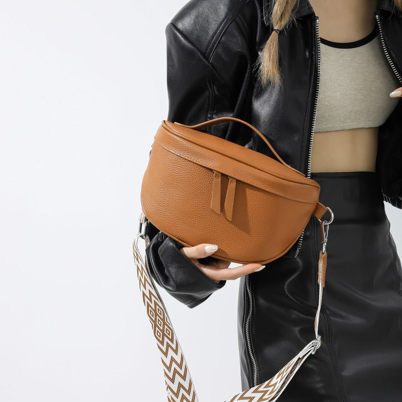 Chloé | Banane Cuir Véritable - Charme Breton