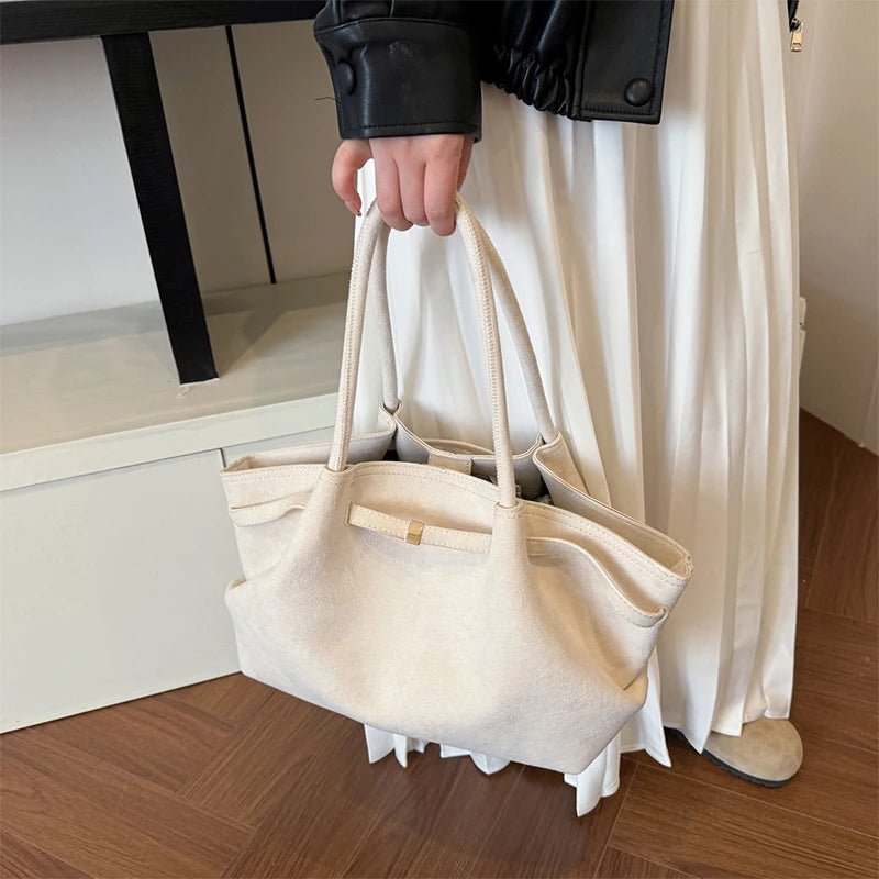 Jeanne | Sac Suède Végan - Charme Breton