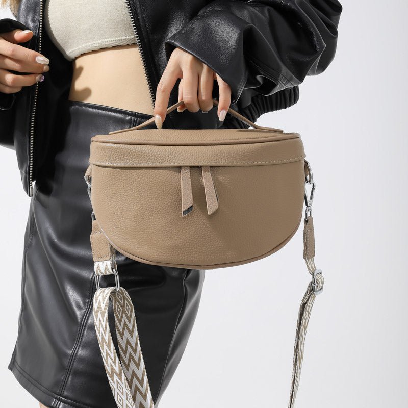 Chloé | Banane Cuir Véritable - Charme Breton