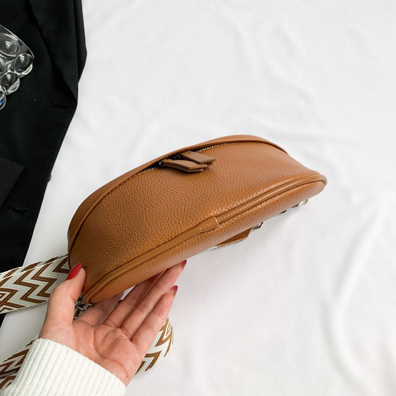 Chloé | Banane Cuir Véritable - Charme Breton