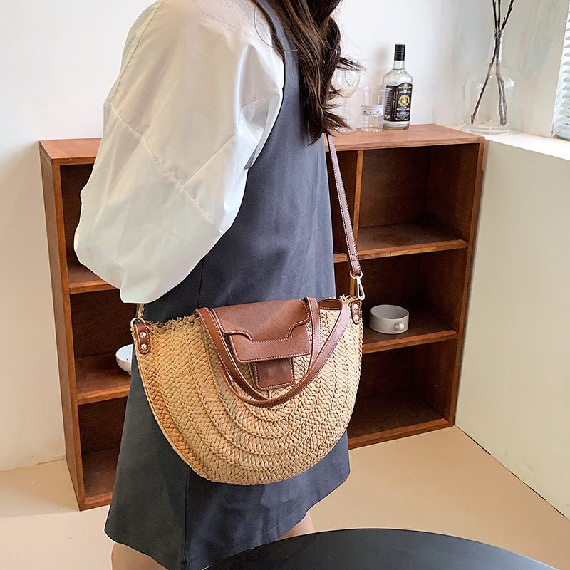 Sunny | Tote Bag en Paille - Charme Breton