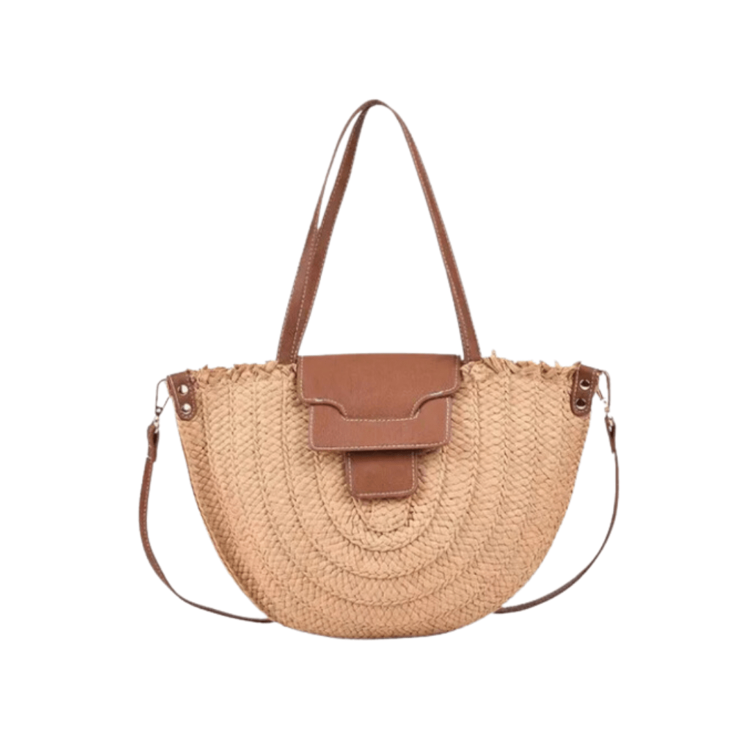Sunny | Tote Bag en Paille - Charme Breton