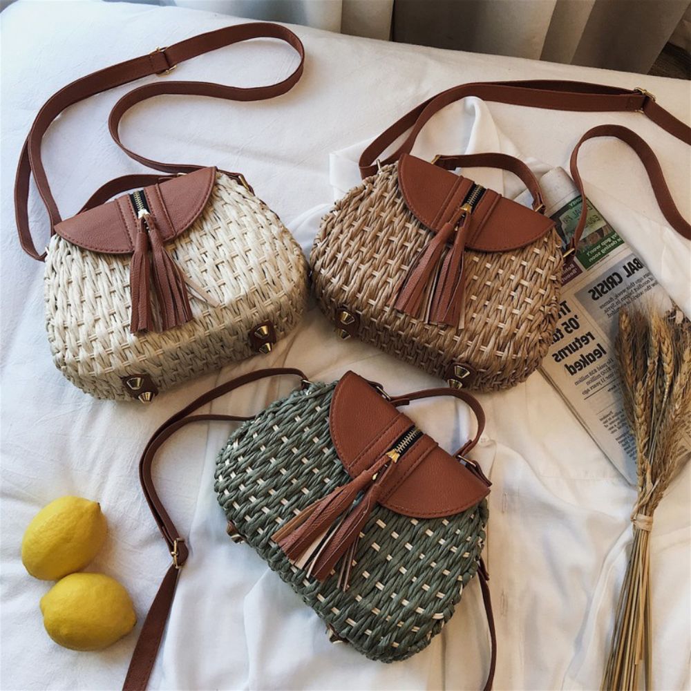 Amélie | Sac Raphia - Charme Breton